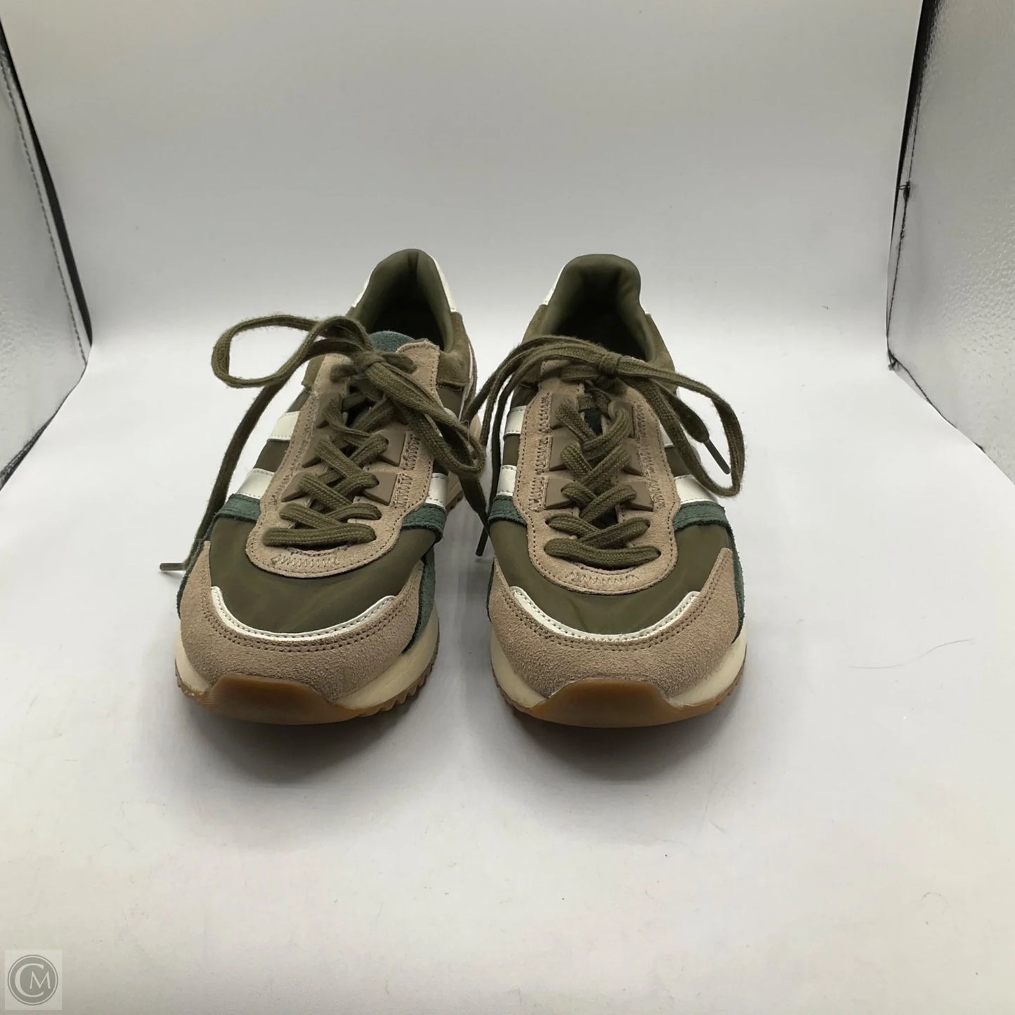 Shoes Athletic By Gola In Green & Tan, Size: 7