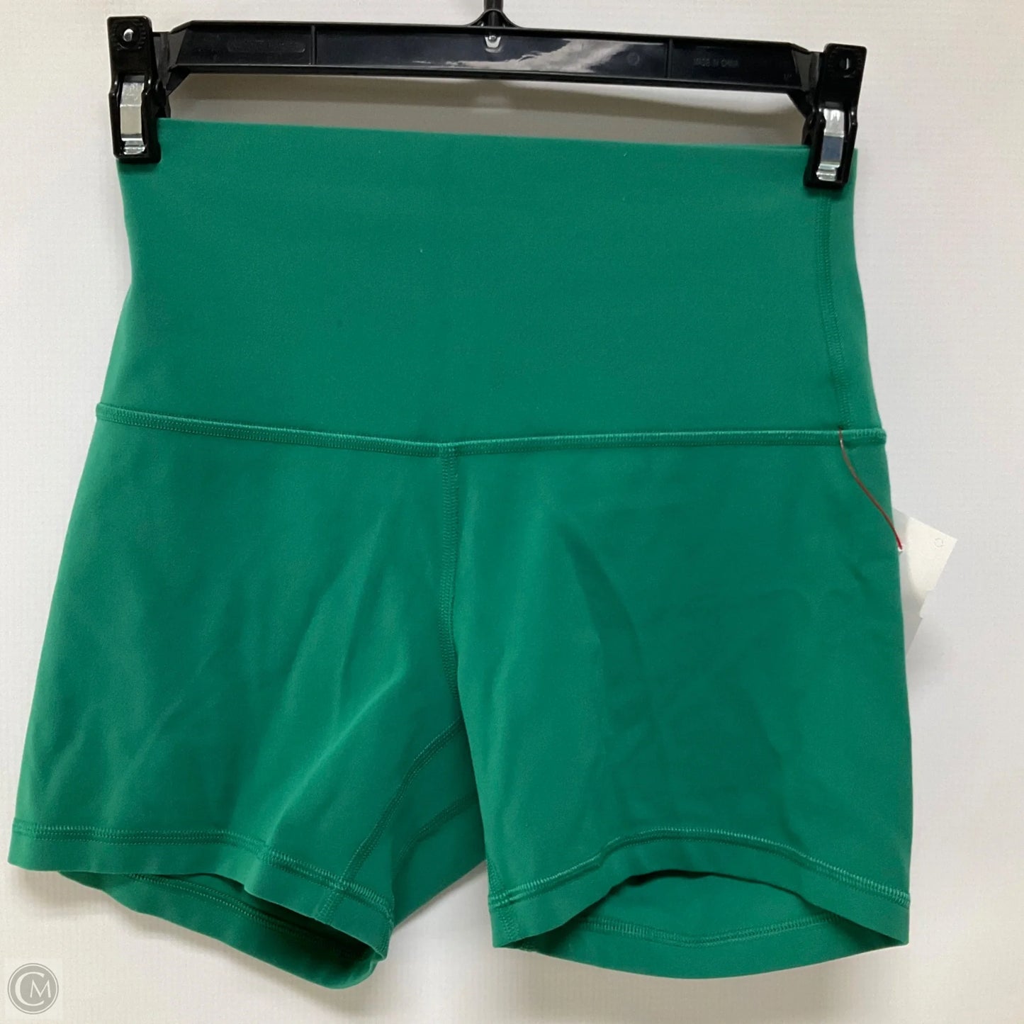 Athletic Shorts By Lululemon In Green, Size: 4