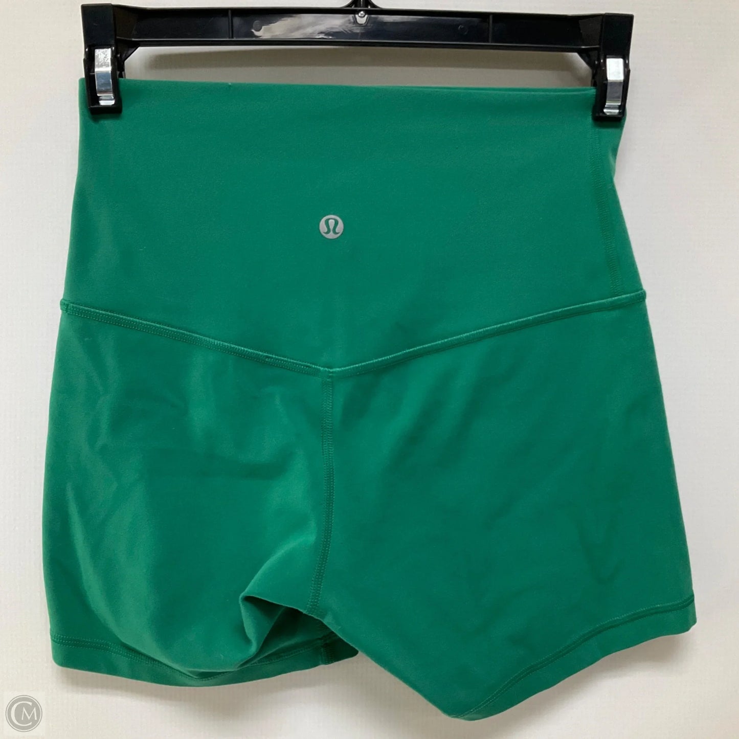 Athletic Shorts By Lululemon In Green, Size: 4