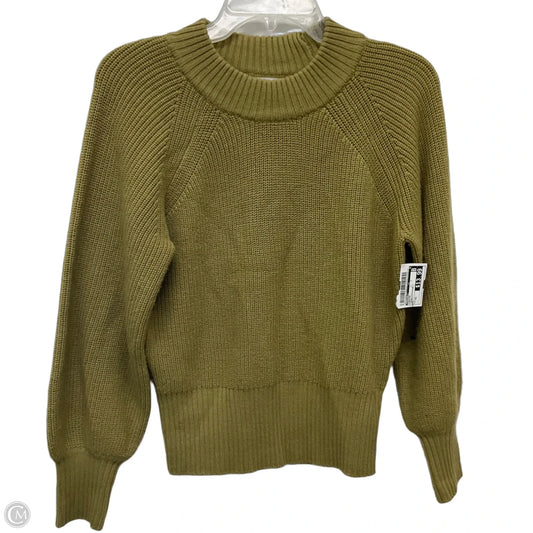 Sweater By Madewell In Green, Size: Xs
