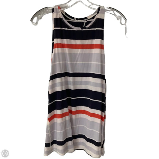 Athletic Tank Top By Lululemon In Striped Pattern, Size: M