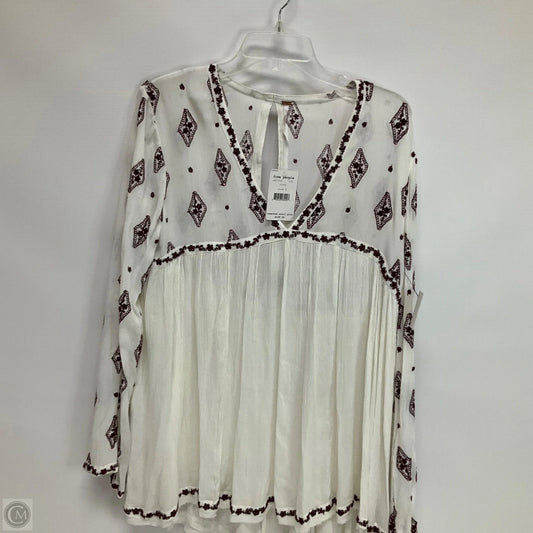 Dress Casual Short By Free People In Red & White, Size: S