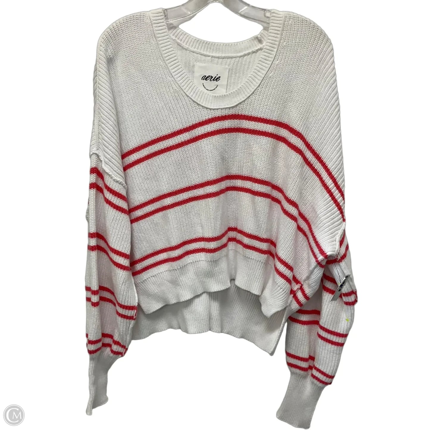 Sweater By Aerie In Striped Pattern, Size: S