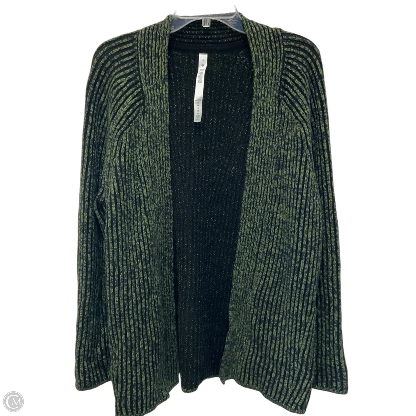 Sweater Cardigan By Lululemon In Green, Size: 6