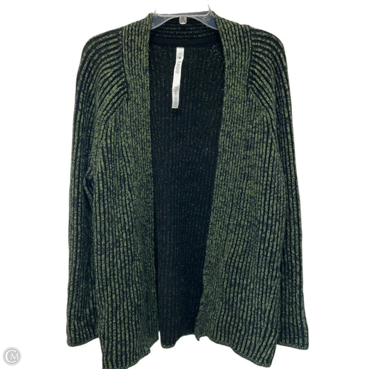 Sweater Cardigan By Lululemon In Green, Size: 6