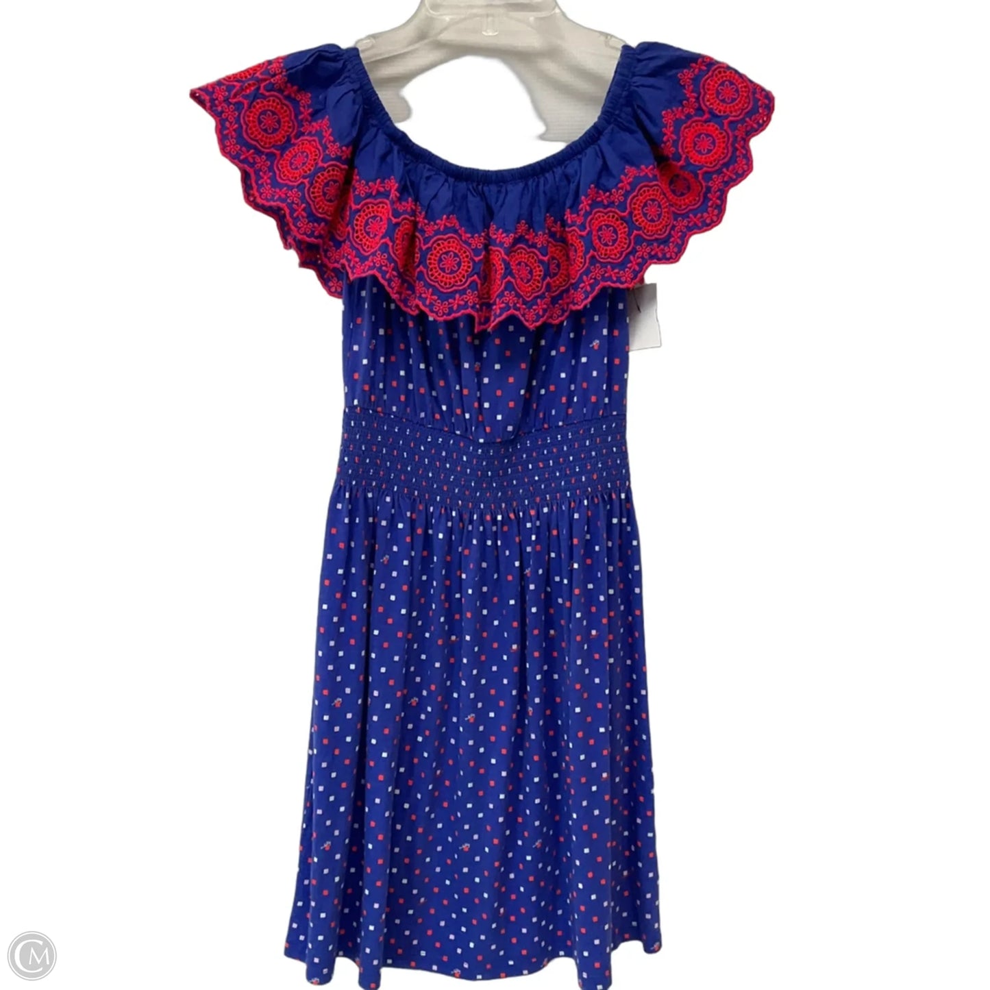 Dress Designer By Lilly Pulitzer In Blue & Pink, Size: Xxs