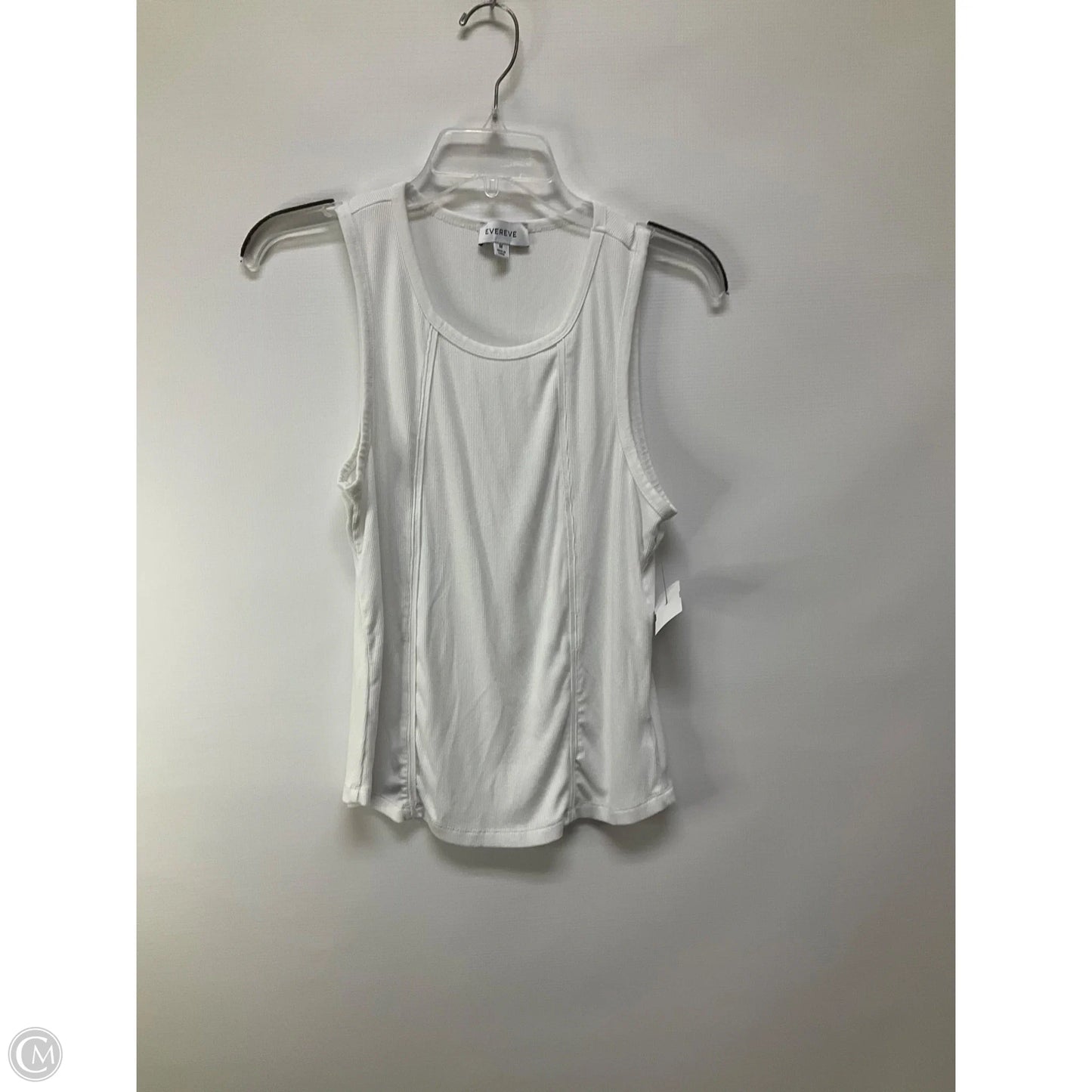 Top Sleeveless By Evereve In White, Size: M