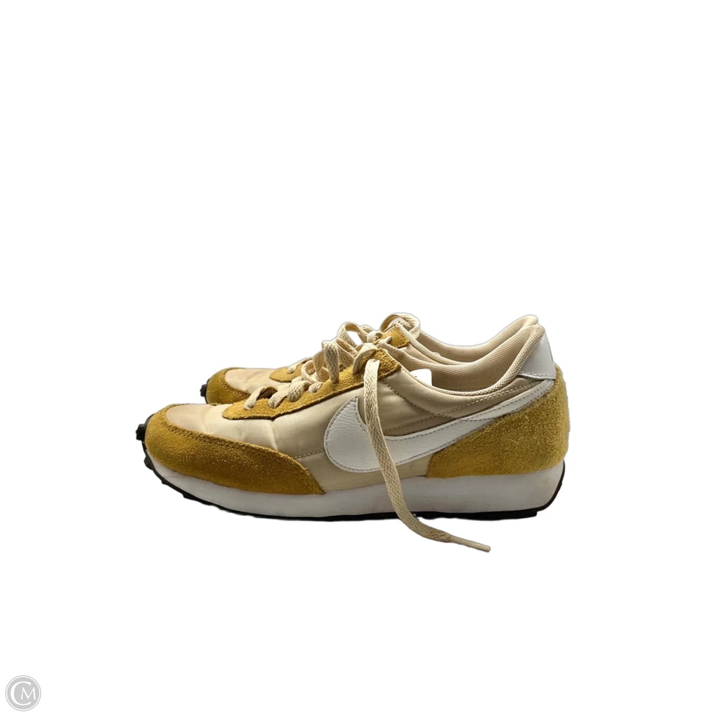 Shoes Athletic By Nike In Yellow, Size: 7