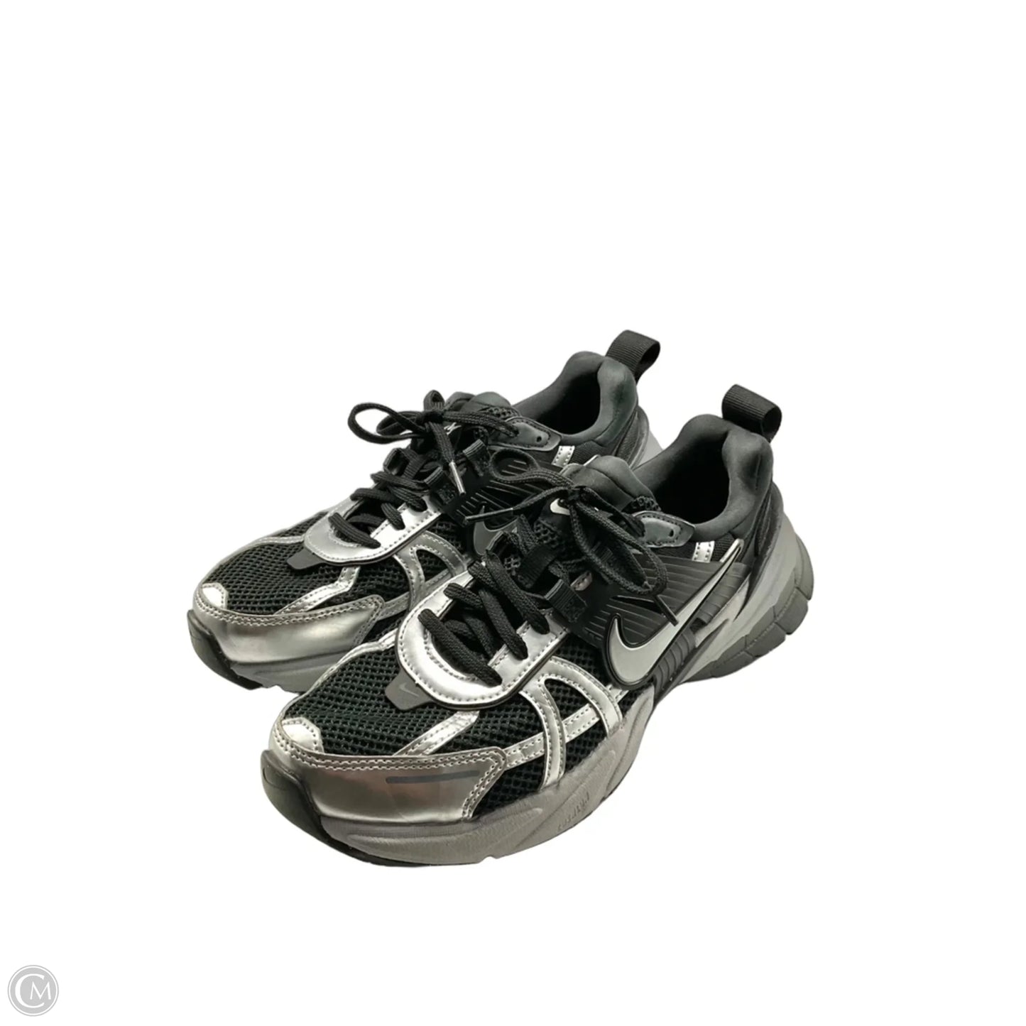 Shoes Athletic By Nike In Black & Silver, Size: 8.5