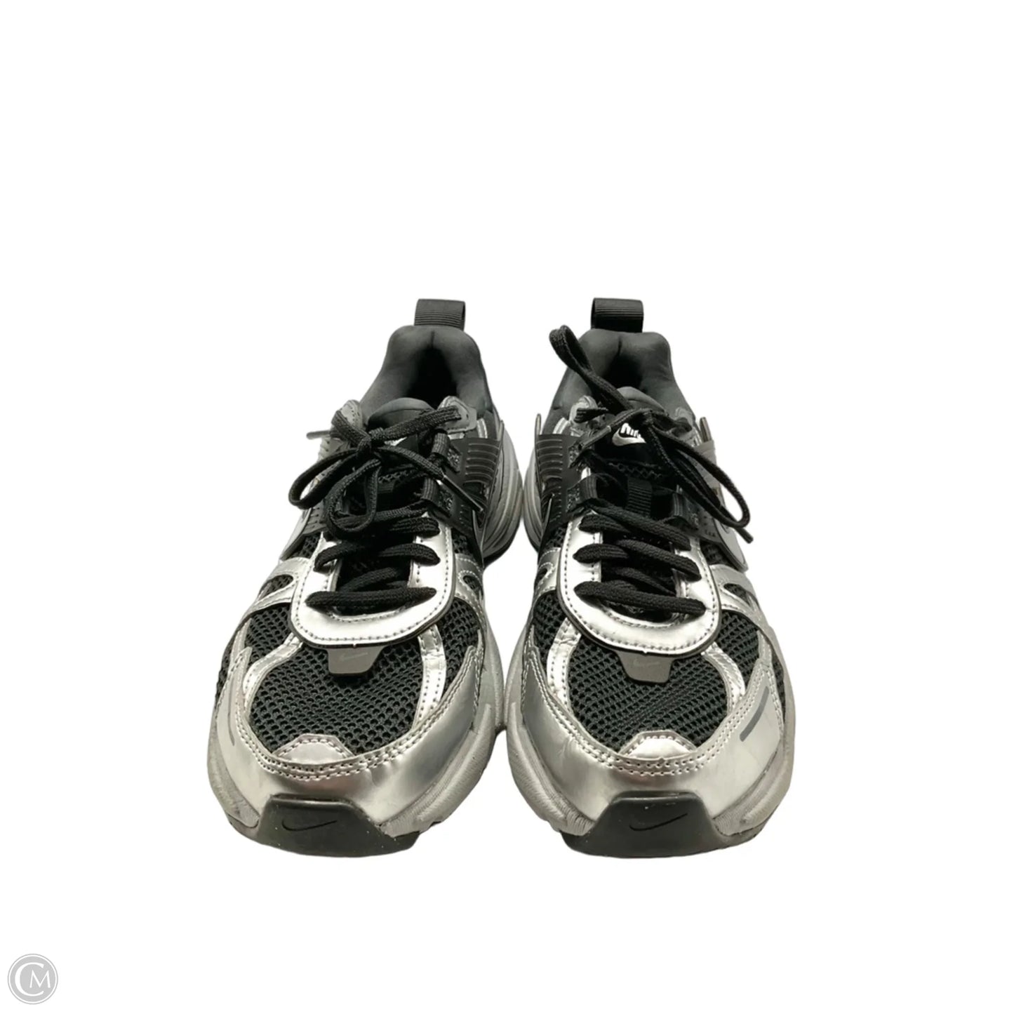 Shoes Athletic By Nike In Black & Silver, Size: 8.5