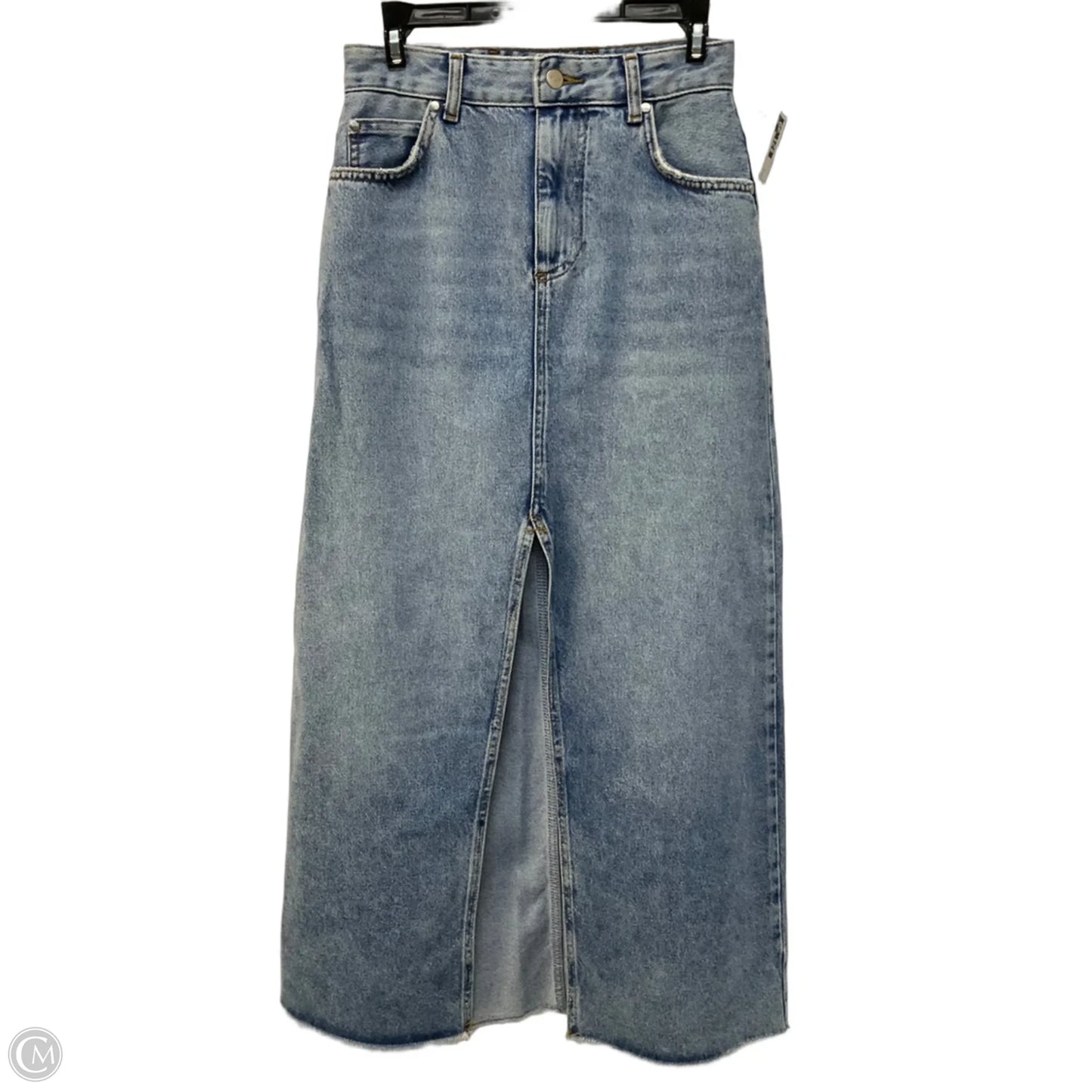Skirt Maxi By Pilcro In Blue Denim, Size: 2