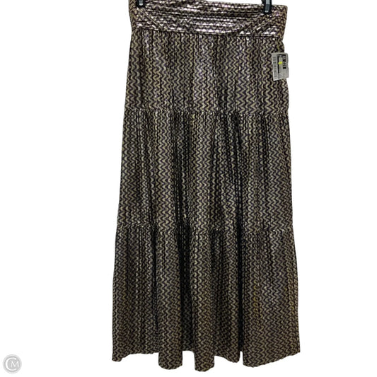 Skirt Designer By Ba&sh In Gold & Purple, Size: S