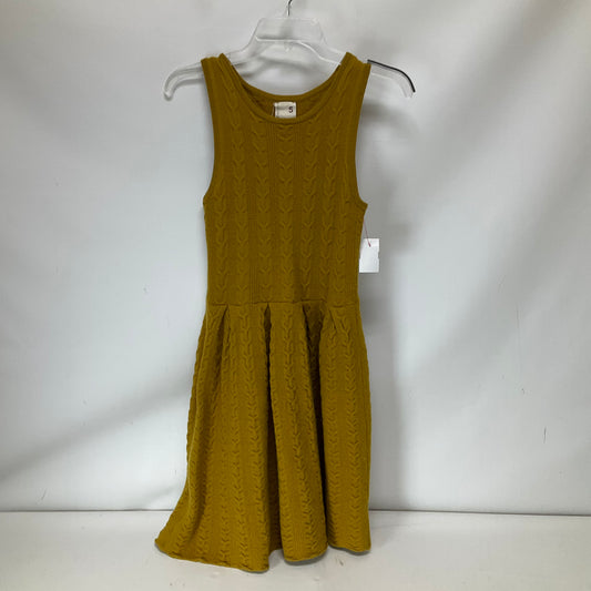 Dress Sweater By Cma In Yellow, Size: S