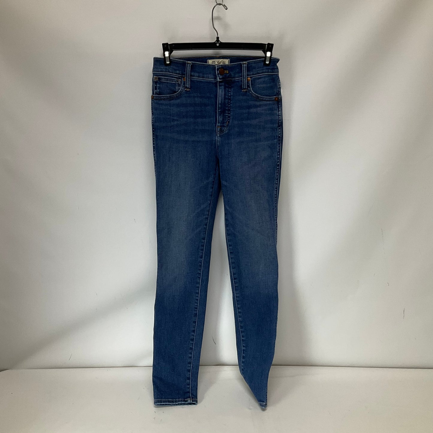 Jeans Skinny By Madewell In Blue Denim, Size: 0