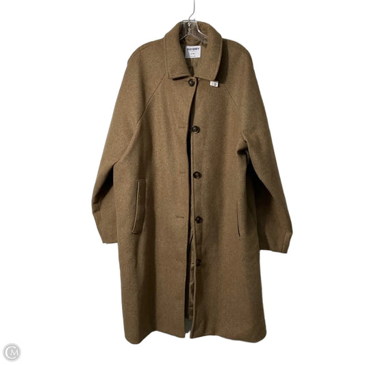 Coat Trench Coat By Old Navy In Brown, Size: Xl