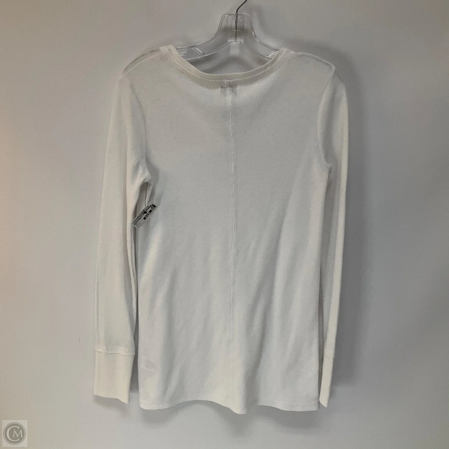 Top Long Sleeve Basic By Peyton Jensen In White, Size: S