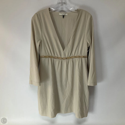 Dress Designer By Halston In Tan, Size: 6