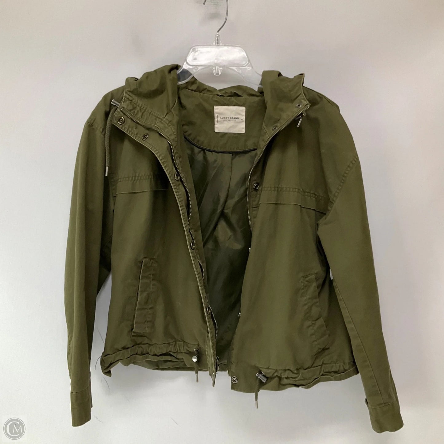 Jacket Utility By Lucky Brand In Green, Size: M