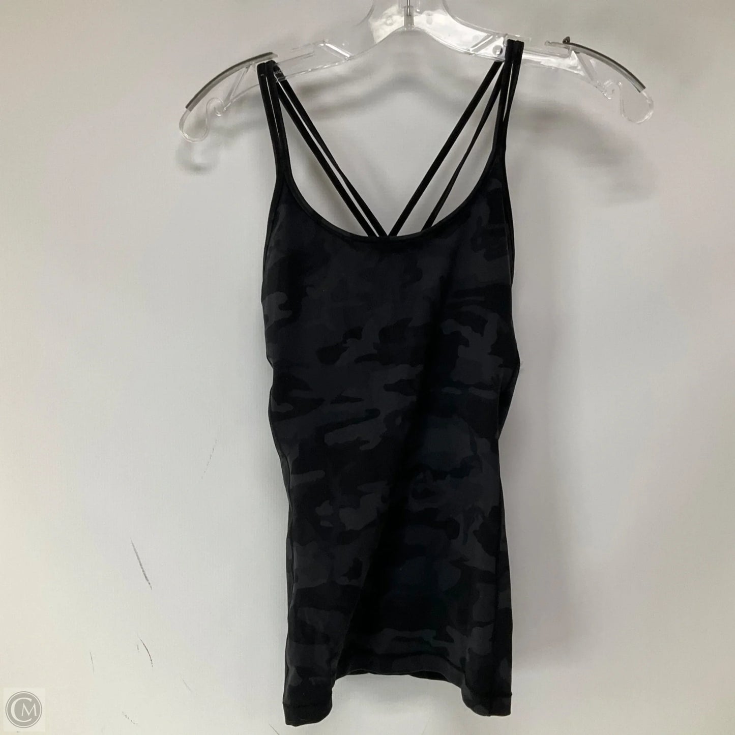 Athletic Tank Top By Lululemon In Camouflage Print, Size: 4