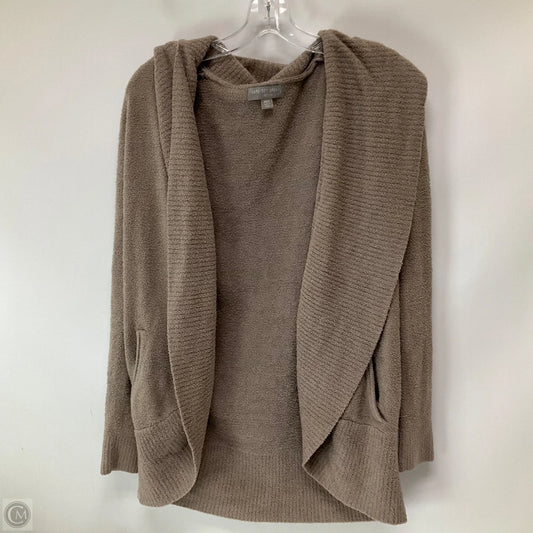 Sweater Cardigan By Barefoot Dreams In Taupe, Size: Xs