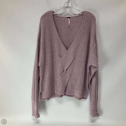 Sweater By Free People In Purple, Size: M