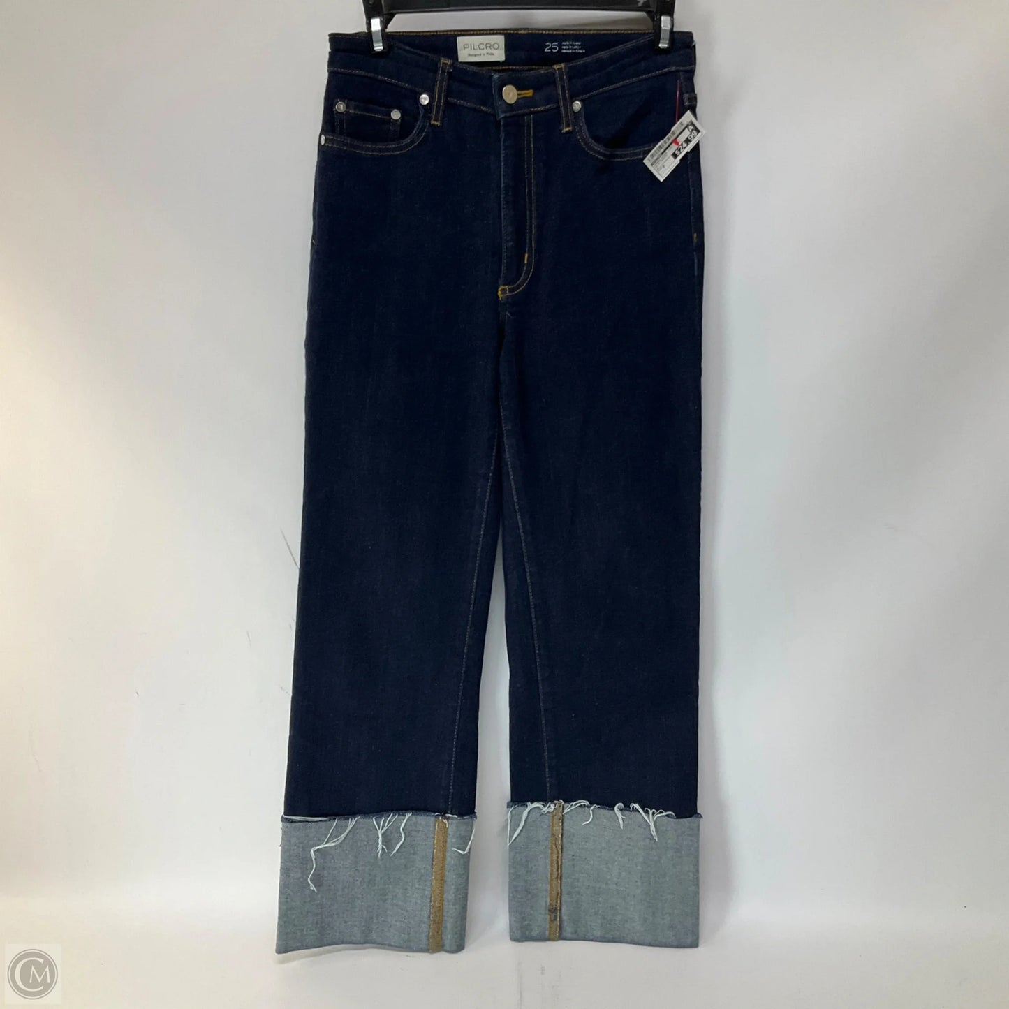 Jeans Wide Leg By Pilcro In Blue Denim, Size: 0