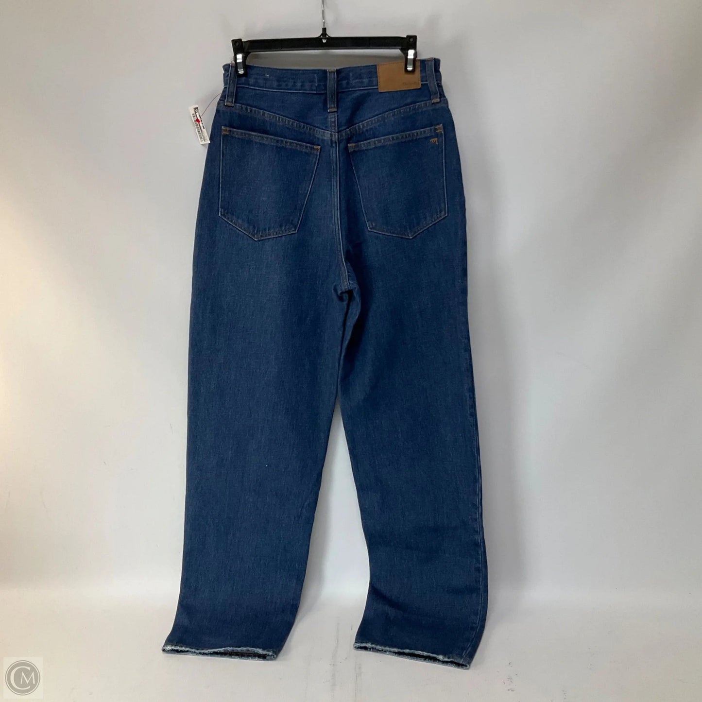Jeans Straight By Madewell In Blue Denim, Size: 0