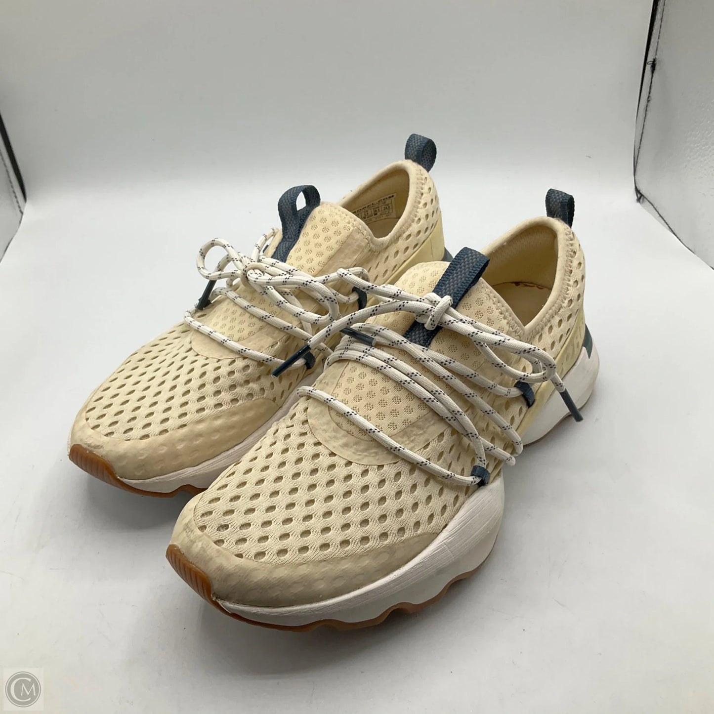 Shoes Athletic By Sorel In Tan & White, Size: 7.5