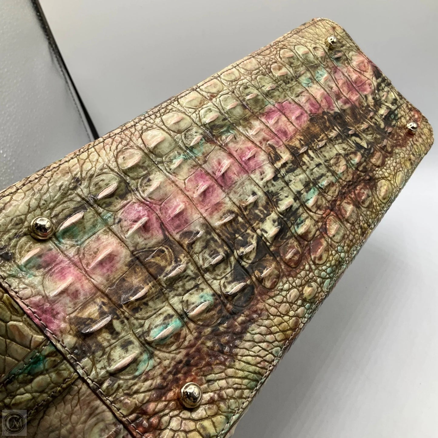 Handbag Designer By Brahmin, Size: Medium