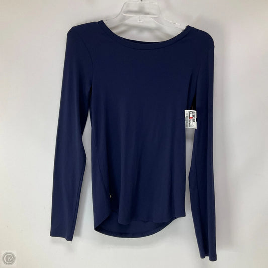 Top Long Sleeve Designer By Lilly Pulitzer In Navy, Size: M