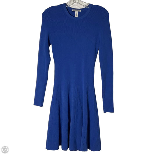 Dress Casual Short By Autumn Cashmere In Blue, Size: L