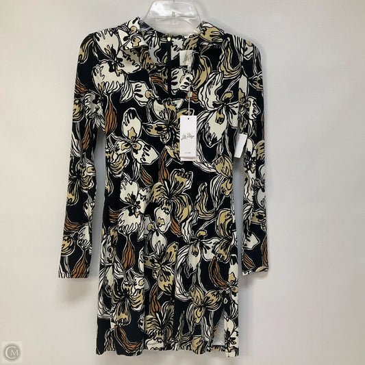 Dress Designer By Lilly Pulitzer In Black & Tan, Size: Xxs