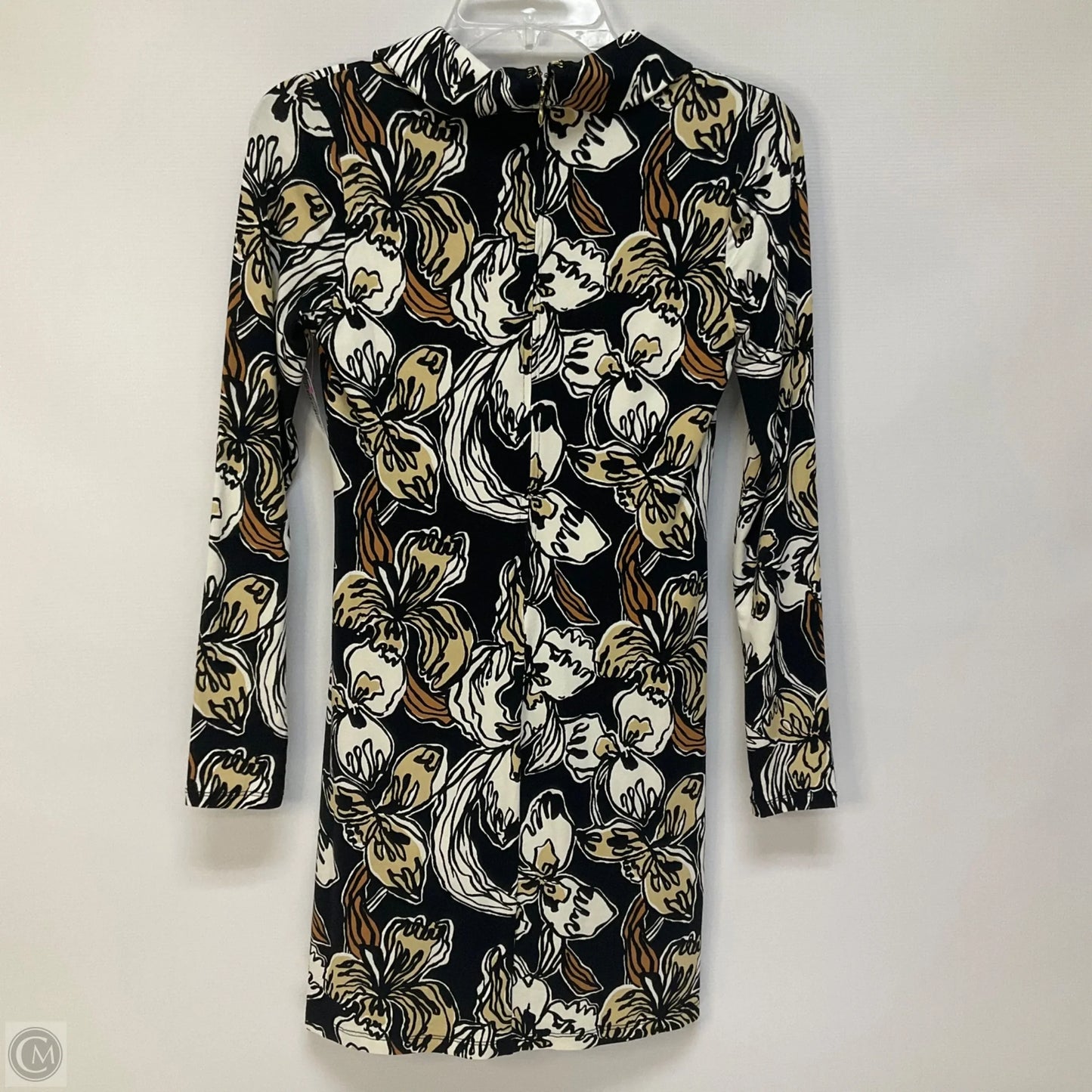 Dress Designer By Lilly Pulitzer In Black & Tan, Size: Xxs