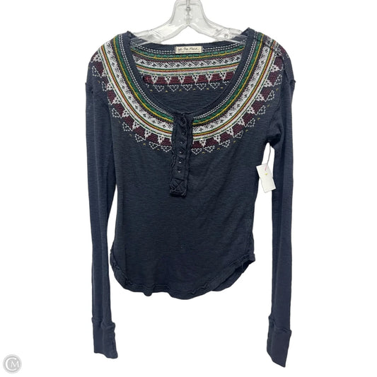 Top Long Sleeve By We The Free In Multi-colored, Size: Xs