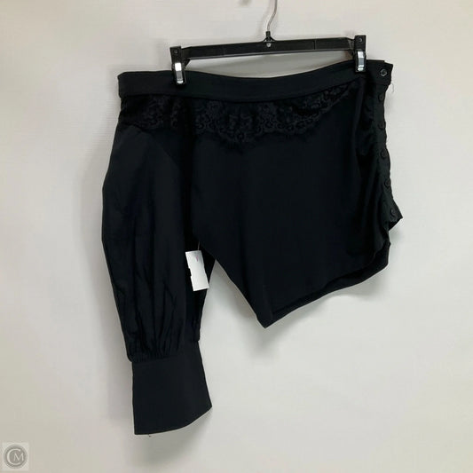 Top 3/4 Sleeve By Anthropologie In Black, Size: S