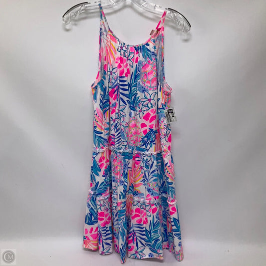 Dress Designer By Lilly Pulitzer In Blue & Pink, Size: S