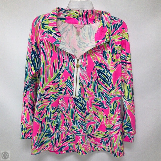 Top Long Sleeve Designer By Lilly Pulitzer In Multi-colored, Size: L