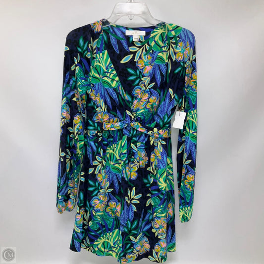 Dress Designer By Lilly Pulitzer In Tropical Print, Size: S