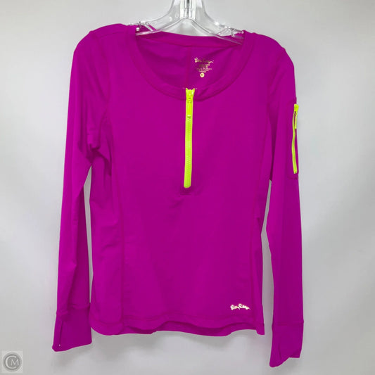 Top Long Sleeve Designer By Lilly Pulitzer In Purple, Size: M