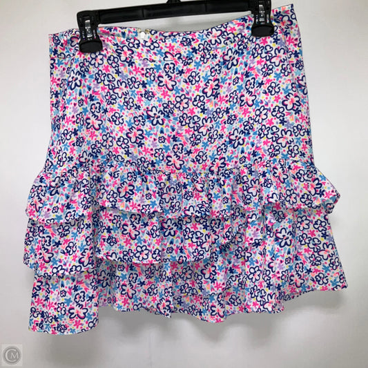 Skirt Designer By Lilly Pulitzer In Floral Print, Size: 10