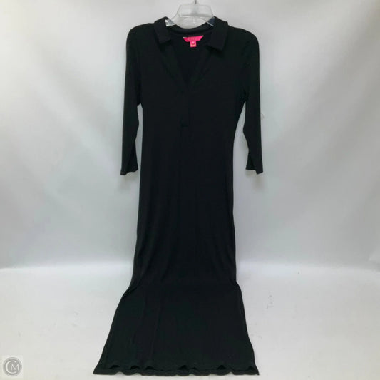 Dress Designer By Lilly Pulitzer In Black, Size: M