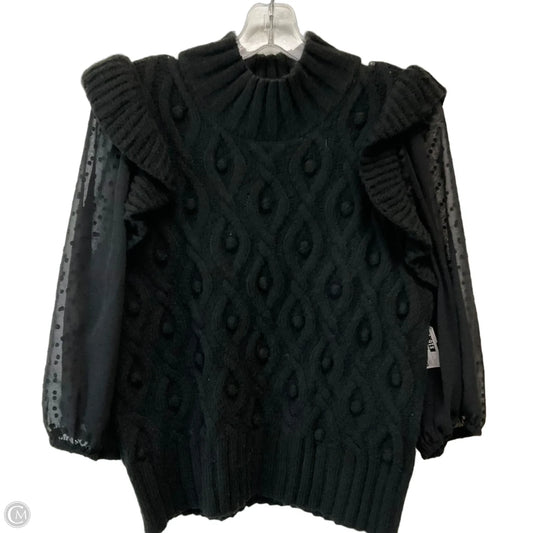 Sweater By Voy In Black, Size: L