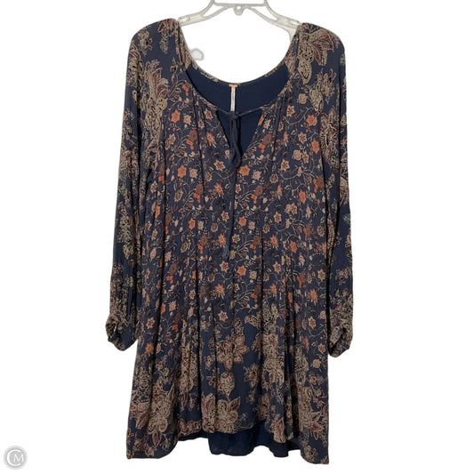 Dress Casual Short By Free People In Floral Print, Size: Xs