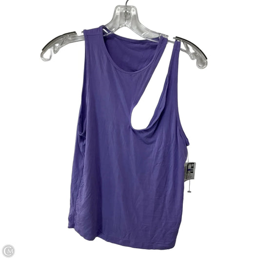 Athletic Tank Top By Lululemon In Purple, Size: 6