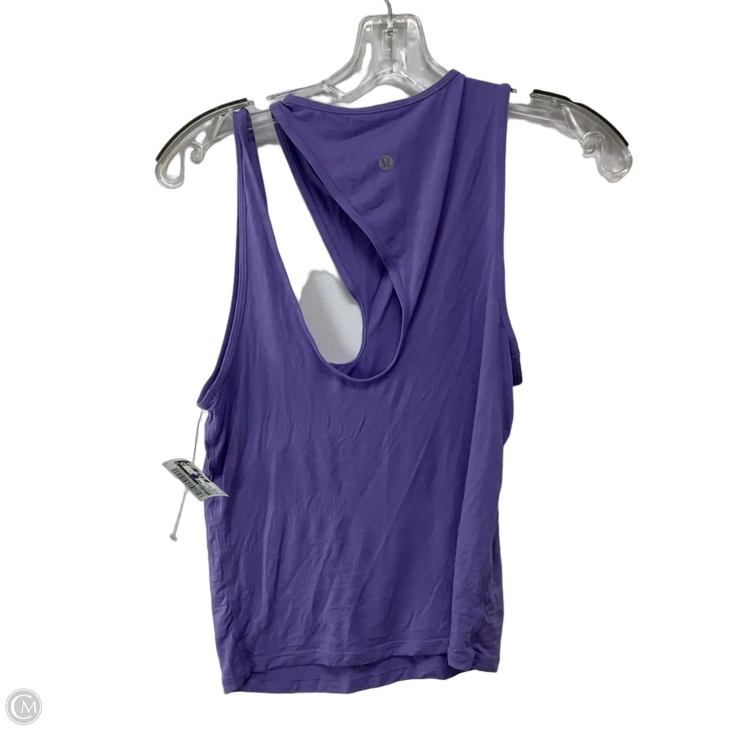 Athletic Tank Top By Lululemon In Purple, Size: 6