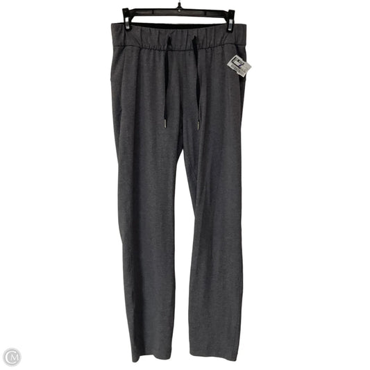 Athletic Pants By Lululemon In Grey, Size: 4