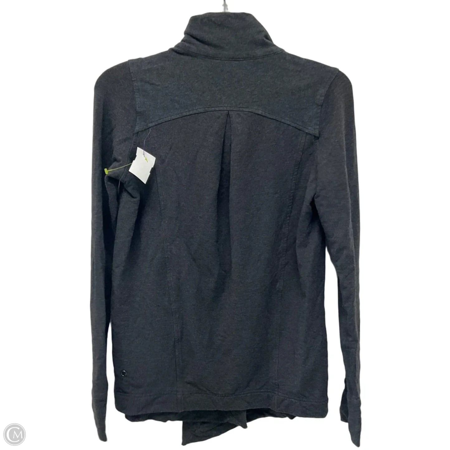 Athletic Jacket By Lululemon In Grey, Size: 4