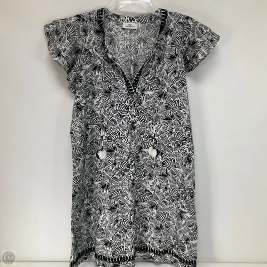Dress Casual Short By Vineyard Vines In Black & White, Size: M