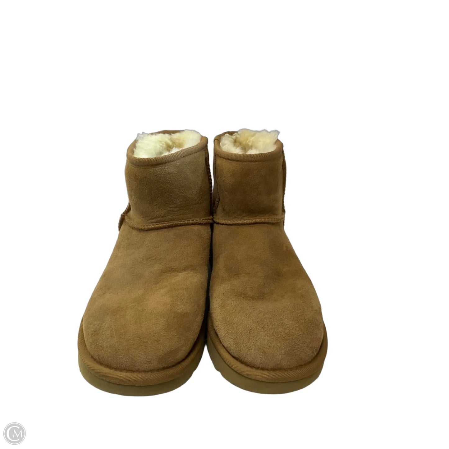 Boots Designer By Ugg In Brown, Size: 8