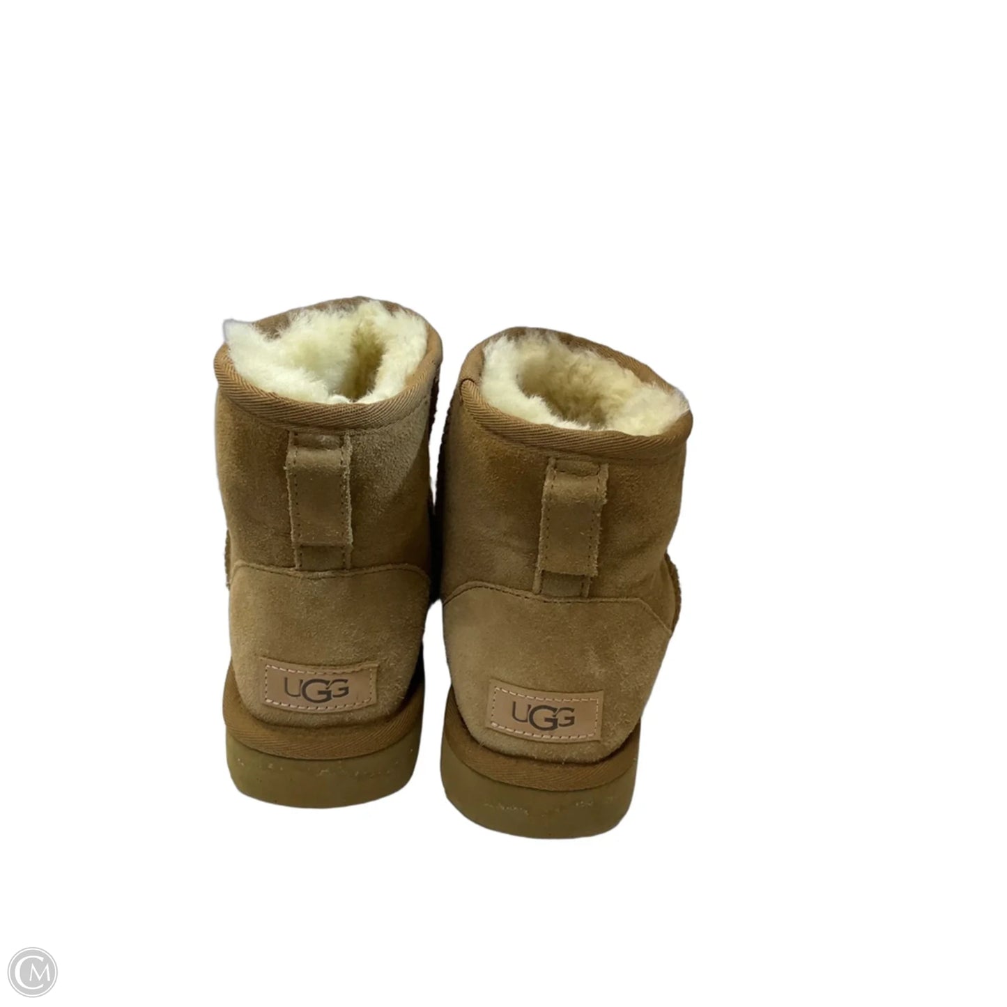 Boots Designer By Ugg In Brown, Size: 8
